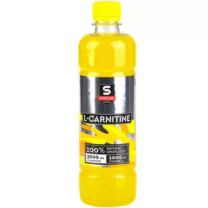 Анонс фото sportline напиток l-карнитин (500 мл) лимон