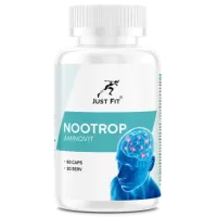 Анонс фото just fit nootrop aminovit (60 капс)