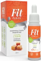 Анонс фото fitparad заменитель сахара жидкий (30 мл) флакон карамель