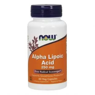 Анонс фото now alpha lipoic acid 250 mg (60 капс)