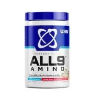 Анонс фото usn (sar) all 9 amino (330 гр) жемчужно-белая клубника