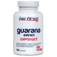 Анонс фото be first guarana extract capsules (60 капс)