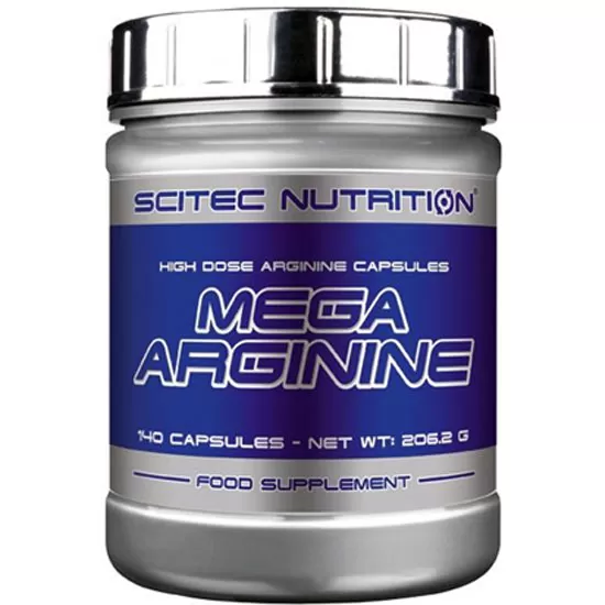 Анонс фото scitec nutrition mega arginine (140 капс)