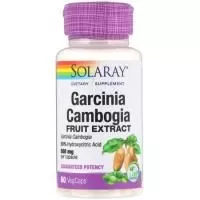 Анонс фото solaray garcinia cambogia fruit extract 500 mg (60 вег. капс)