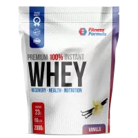 Анонс фото fitness formula 100% whey protein premium (2000 гр) ваниль