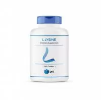 Анонс фото snt l-lysine 1000 mg (150 табл)