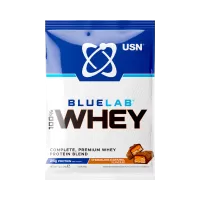 Анонс фото usn bluelab 100% whey premium protein (34 гр) карамель - шоколад