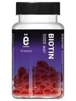 Анонс фото ё-батон biotin 5000 мкг (60 капс)