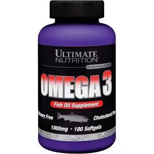 Детальное фото Ultimate Nutrition Omega 3 (180 гел.кап.)