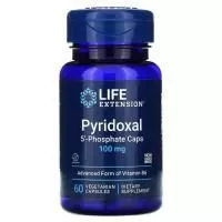 Анонс фото life extension pyridoxal 5'-phosphate капс) 100 mg (60 вег. капс)