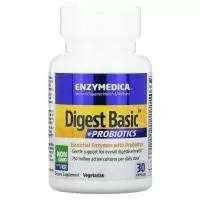 Анонс фото enzymedica digest basic + probiotics (30 капс)