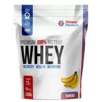 Анонс фото fitness formula 100% whey protein premium (2000 гр) банан