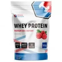 Анонс фото fitness formula 100% whey protein premium (900 гр) малина