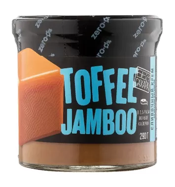 Детальное фото Mr.DjemiusZERO Сливочный крем Toffee Jamboo (290 гр) Карамель