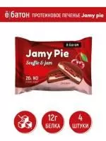 Анонс фото ё-батон jamy pie souffle and jam (60 гр) шоколадный крем
